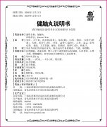 健脑丸300丸说明书